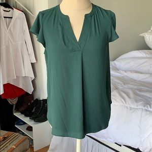 J. Crew Emerald Green Blouse
